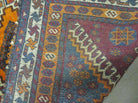 4' X 7' Antique Handmade Tribal Turkish Wool Rug Nice - Jewel Rugs