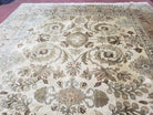 9' X 12' Vintage Handmade Turkish Oushak Tea Washed Wool Rug Carpet Nice - Jewel Rugs