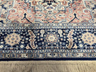 Karastan Rug 8.8 x 12 Blue Heriz #748, Wool Karastan Carpet, Discontinued Karastan Area Rug, Vintage Karastan Original Collection 700 Series - Jewel Rugs