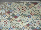 9' X 12' American Handmade Hooked Rug All Over Wool Rug Flowers Nice - Jewel Rugs