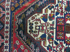 4' X 5.5' Vintage Handmade Turkish Tribal Wool Rug Medallion Nice - Jewel Rugs