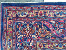 Antique Persian Mashad Oversized Area Rug, 12x17, Red, Wool, Hand-Knotted, Low Pile - Jewel Rugs