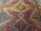 4' X 7' Antique Handmade Tribal Turkish Wool Rug Nice - Jewel Rugs