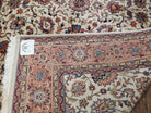 6x9 Top Quality Handmade Wool Area Rug Floral Allover Carpet Veg Dyes Beige - Jewel Rugs