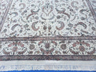 10' X 14' Handmade Oriental Wool Rug Silk Accents Floral Carpet - Jewel Rugs