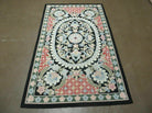 3' X 5' Handmade Savonnerie Aubusson Needlepoint Wool Rug Flat Weave Nice - Jewel Rugs