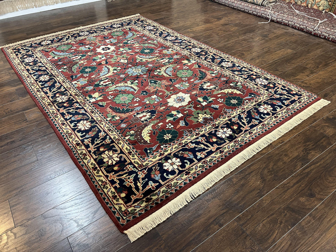 ANTIQUE PERSIAN CARPET HAND KNOTTED BLUE CARPET 400 x 295 CM