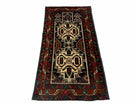 2'6" X 4' 8" New Vintage Handmade Tribal Rug Veggie Dyes 3x5 Balouch Tribal Rug - Jewel Rugs