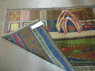 3' X 5' New Vintage Handmade Afghan Balouch Tribal Wool Pictorial Rug # 303 - Jewel Rugs