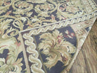 10' X 14' Handmade French Aubusson Weave Needlepoint Flat Pile Wool Rug Nice - Jewel Rugs