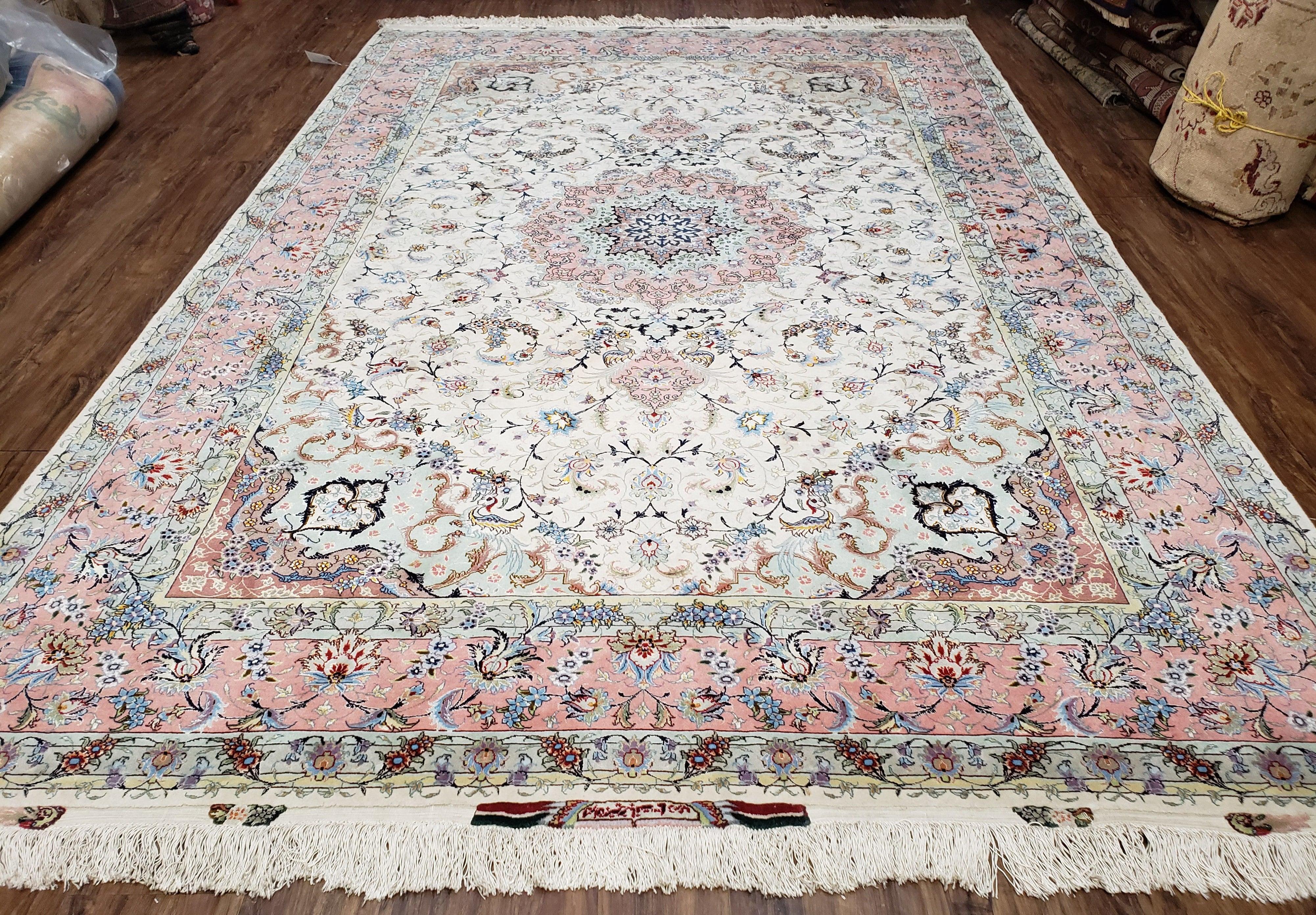 Front Door Rug - Old Persian Heriz Front Door Wool Rug for Sale