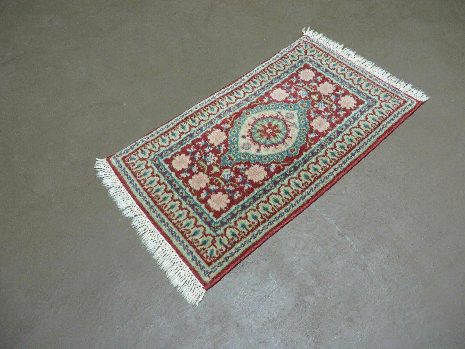 2' X 3' Vintage Handmade Turkish Wool Rug Mat - Jewel Rugs