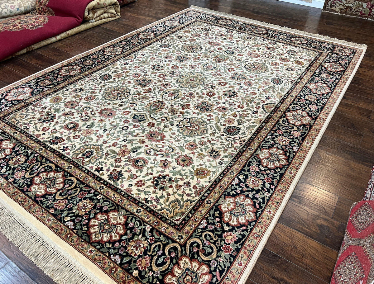 Karastan Rug 8.8 x 12 Ivory Indo Kirman #700/706, Wool Karastan Carpet ...