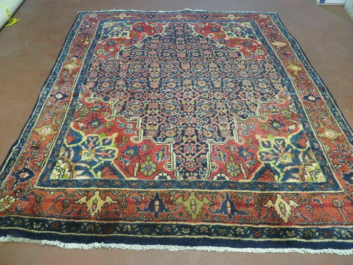 5' X 6' Antique Handmade Turkish Wool Rug Colorful Natural Veggy Dyes Traditional Bohemian Boho Vintage Home - Jewel Rugs