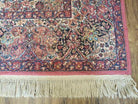 8' 8" X 10' 6" Karastan Multicolor Panel Kirman # 717 Wool Rug American Beauty - Jewel Rugs