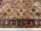 Karastan Samovar Rug #900-901, Karastan Wool Rug 8.8 x 10, Persian Vase Pattern, Tea Wash, Discontinued Carpet, Room Sized, Allover Floral - Jewel Rugs