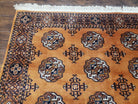 Vintage Karastan Rug 8' 8" x 12' Original 700 Series, Bokhara Pattern #716, Burnt Orange Turkmen Bukhara Rug, Discontinued Karastan Area Rug - Jewel Rugs