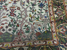 4' X 6' Handmade Indo Kashmir Wool Rug Deer Panter Bird Tree Of Life - Jewel Rugs