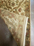 2' 3" X 4' 3" Vintage Handmade India Mahal Wool Rug Veg Dyes Tea Wash Nice - Jewel Rugs