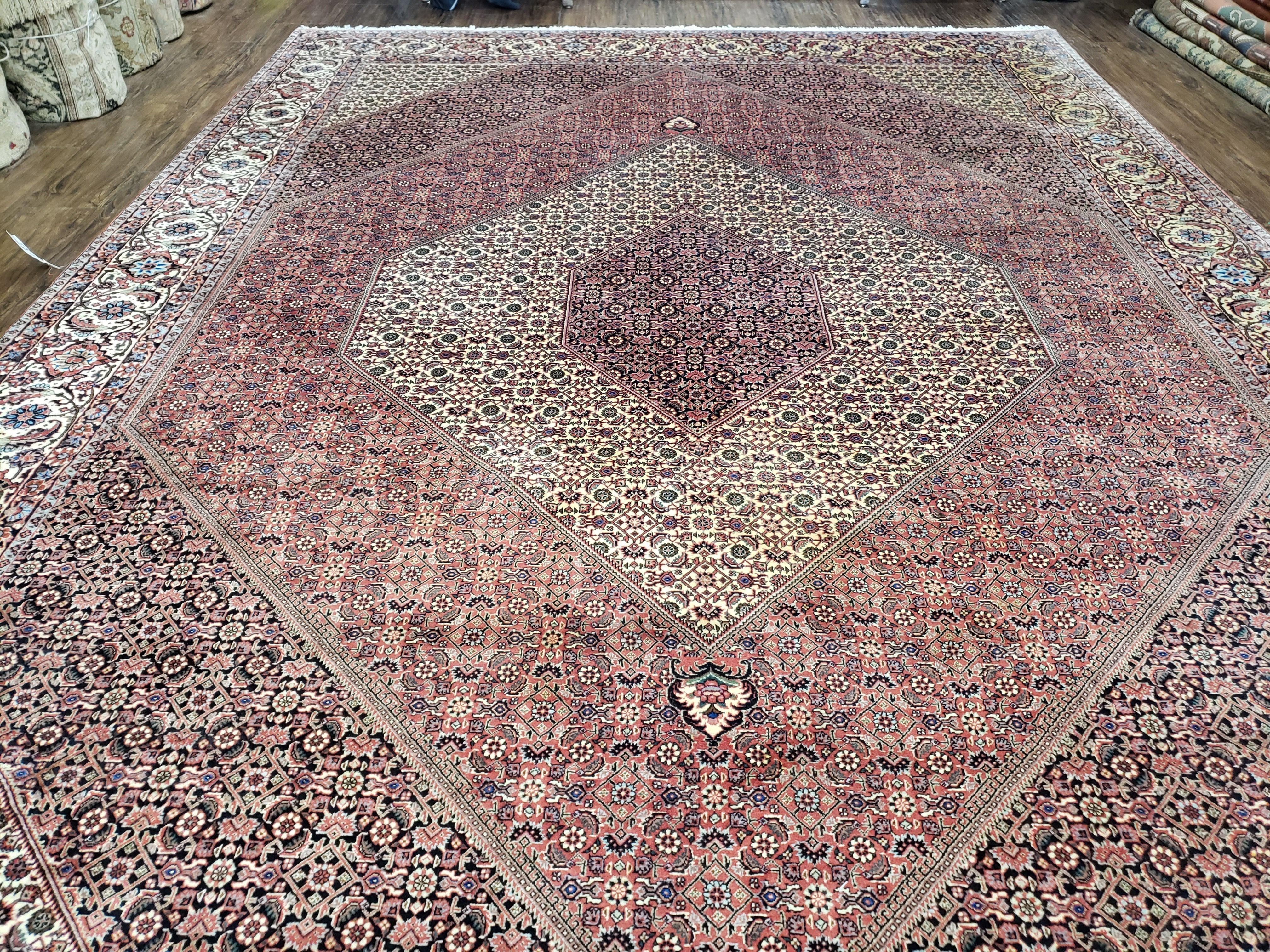 Persian Bijar Rug 8x11 - Herati Mahi Pattern - Jewel Rugs