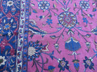 12' X 20' Antique Handmade India Wool Rug Fuchsia Purple Hand Knotted Nice - Jewel Rugs