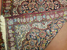 2' 5 X 3' 2" Antique Handmade Floral Oriental Wool Area Rug Vegetable Dyes Red - Jewel Rugs