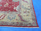 12' X 18' Vintage Handmade Egyptian Wool Red Area Rug Large Palace Size Carpet - Jewel Rugs