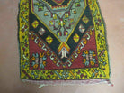 19" X 42" Antique Handmade Turkish Colorful Oushak Oshak Yastik Wool Rug Mat - Jewel Rugs