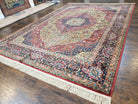 Karastan Rug 8.8 x 12 Medallion Kirman #700/718, Original Karastan Collection 700 Series, Discontinued Karastan Carpet Vintage Wool Karastan - Jewel Rugs