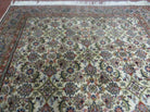 4' X 7' Vintage Handmade Indian Jaipur Wool Rug Carpet Nice - Jewel Rugs