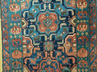 3'10" X 10' Antique Caucasian Seychor Rug Hand Made Wool Carpet Organic Dye Nice - Jewel Rugs