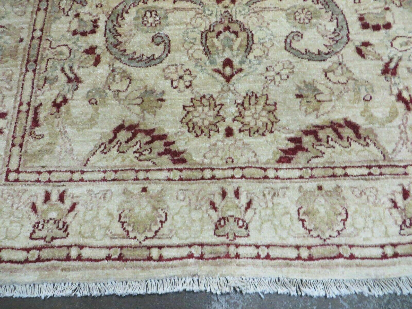 4' X 6' Handmade India Floral Oriental Wool Rug Veg Dyes Nice - Jewel Rugs