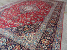 10' X 13' Handmade Authentic Traditional Red Oriental Wool Rug Decorative Nice Vegetable Dyes - Jewel Rugs