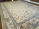 10' X 14' Karastan Ivory Tabriz # 738 Wool RUG American Made Beauty - Jewel Rugs