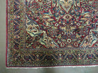 3' 5" X 5' Antique Handmade Indian Agra Fine Weave Wool Rug Organic dye Nice - Jewel Rugs