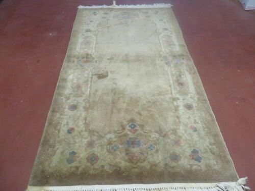 3' X 5' Vintage Handmade Art Deco Peking Chinese Wool Rug - Jewel Rugs