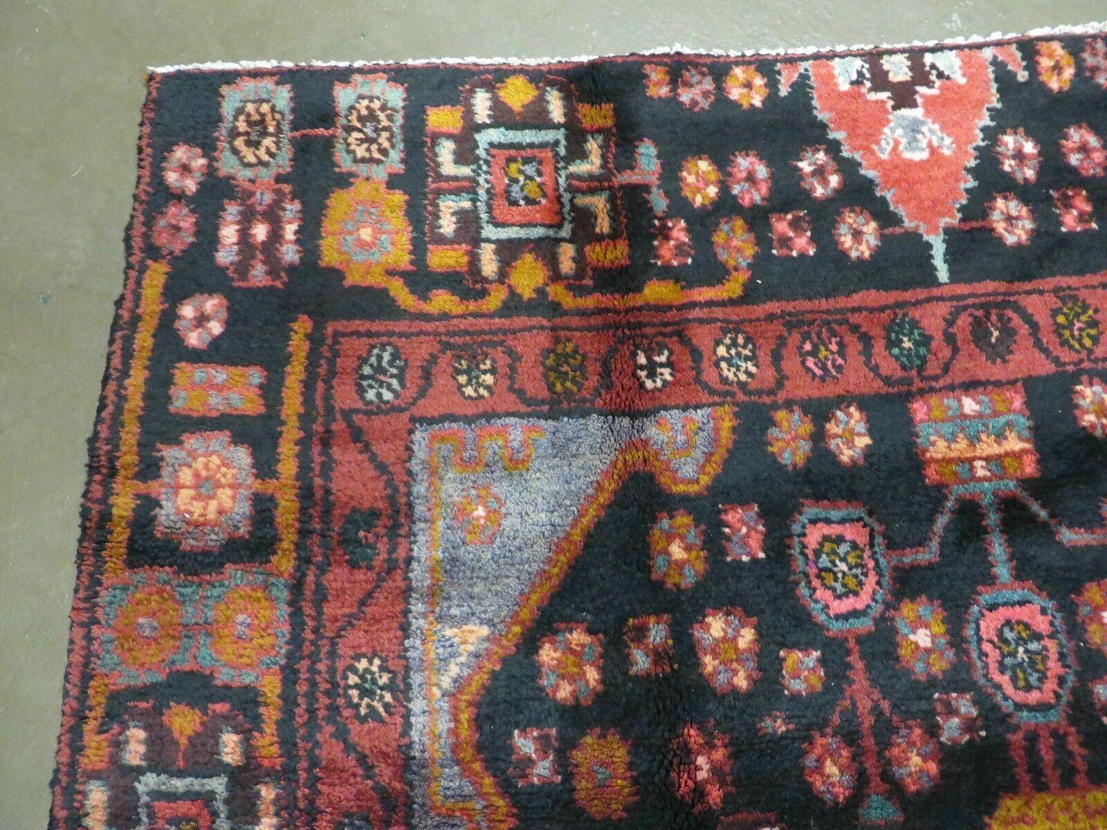 4' X 10' Antique Handmade Tribal Turkish Oriental Floral Wool Rug Organic Nice - Jewel Rugs