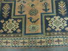 4' X 6' Antique Handmade Turkish Anatolian Wool Rug Camel Vegetable Dyes - Jewel Rugs