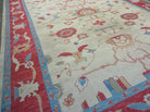 10' X 14' Vintage Turkish Handmade Flat Weave Wool Rug #836 - Jewel Rugs