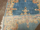 3' X 5' Handmade India Royal Kirman Wool Area Rug Hand Knotted Carpet Baby Blue - Jewel Rugs