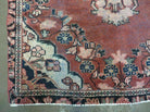 4' X 5' Antique Handmade Turkish Wool Rug Organic Red Nice - Jewel Rugs