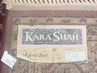 Vintage Karastan Rug 8'2" x 11'6", Kara Shah Karastan Carpet, Karastan Wool Rugs, Red Floral Traditional Discontinued Karastan Area Rug Nice - Jewel Rugs