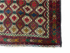 3x5 Vintage Handmade Wool Rug Tribal Turkoman Balouch Prayer Rug Organic Dyes - Jewel Rugs