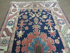 3' X 5' Vintage Handmade India Floral Oriental Wool Rug Nice Rug Blue # 401 - Jewel Rugs