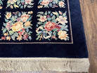 Karastan Rug 8.8 x 11.8 Garden of Eden Garden Panel #509/9942, Vintage Karastan Carpet, Wool Karastan Rug, Multicolor Flowers Room Sized Rug - Jewel Rugs