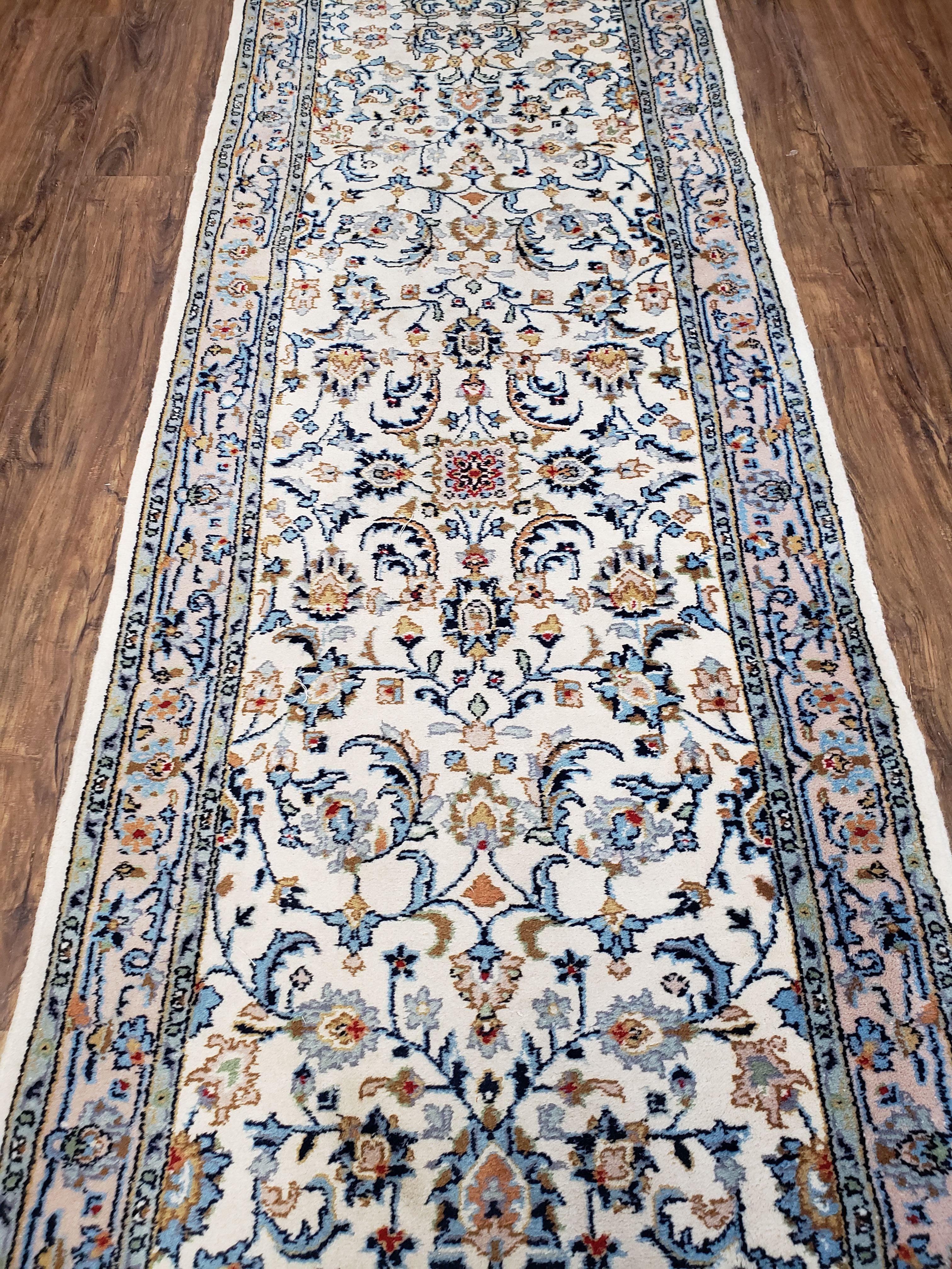 2'9" X 13' 6" Oriental Runner Rug, Top Quality Hand-Knotted Wool Rug Runner Beige 13ft Runner, 14ft Runner, Long Runner, Hallway Rug, Nice - Jewel Rugs