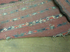 2.5' X 4' Antique Handmade Turkoman Tribal Wool Rug Cushion Case Yamud Stripped - Jewel Rugs