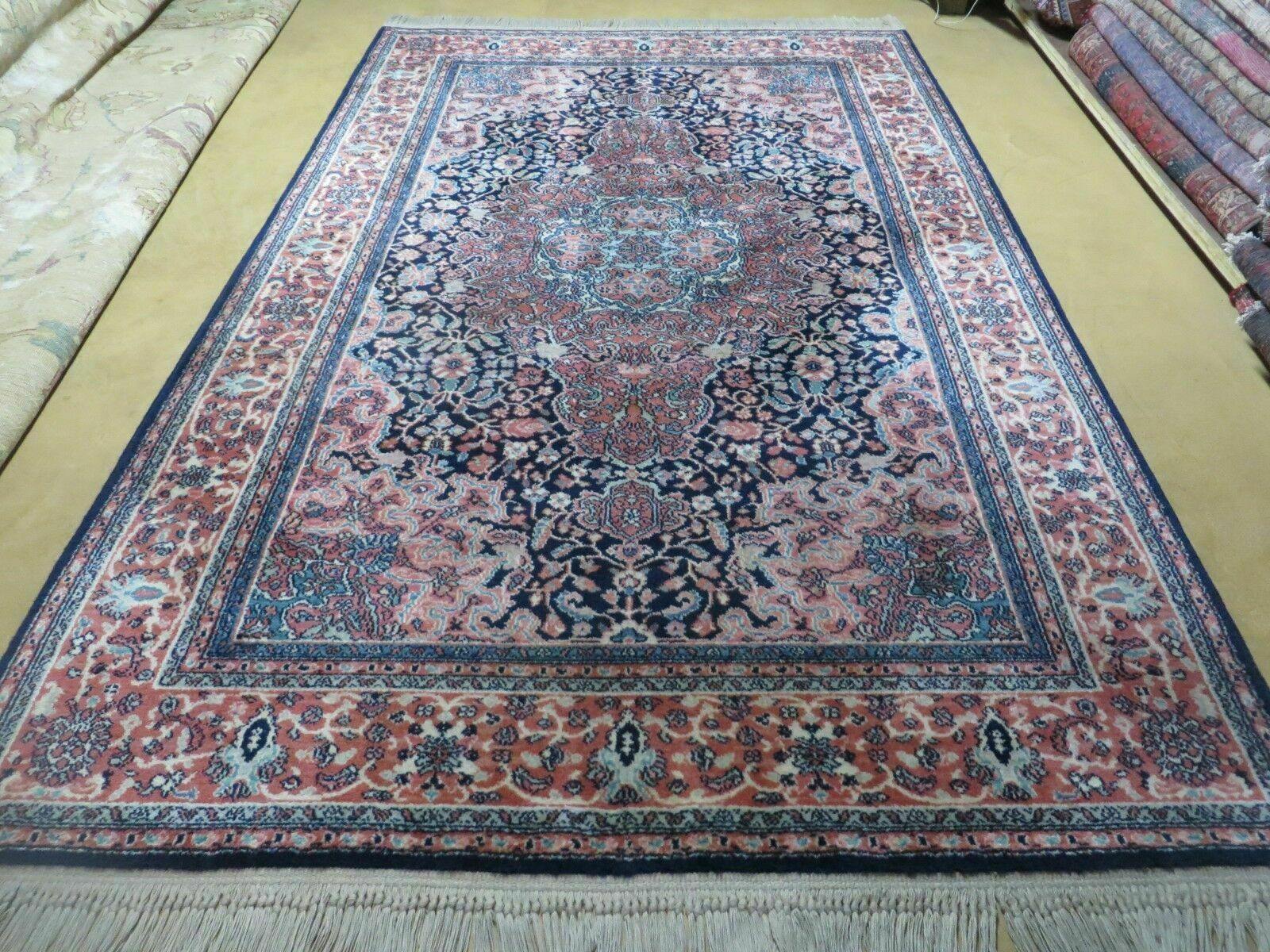 5' 9" X 9' Vintage Karastan Medallion # 741 American Made Wool Rug Nice - Jewel Rugs