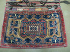 3' X 4.5' Antique Handmade Turkish Tribal Wool Rug Double Saddle Bag Nice - Jewel Rugs