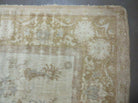 6' X 9' Antique Handmade Turkish Oushak Wool Rug Carpet Nice - Jewel Rugs